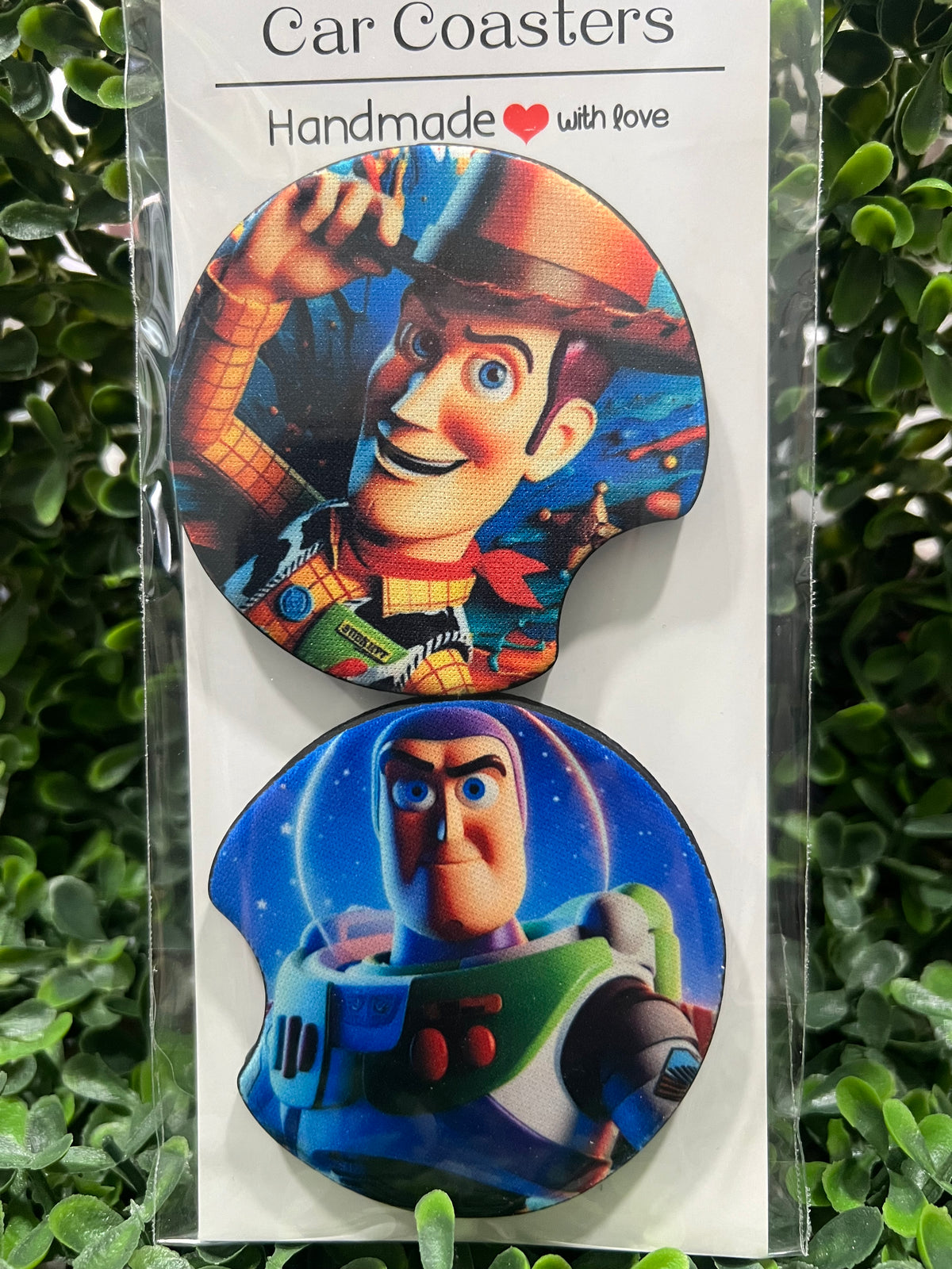 Car Coasters - TS Cowboy & Spaceman
