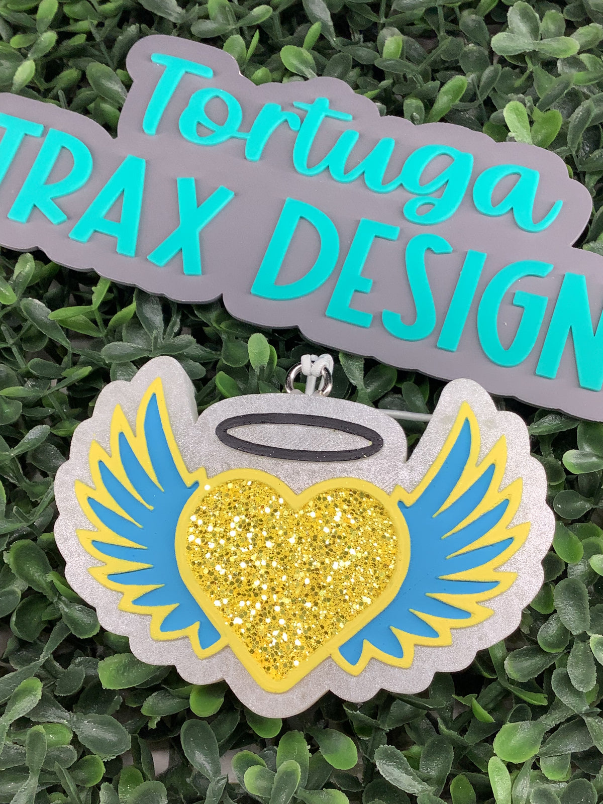Lemon Drop - Heart w/ Wings