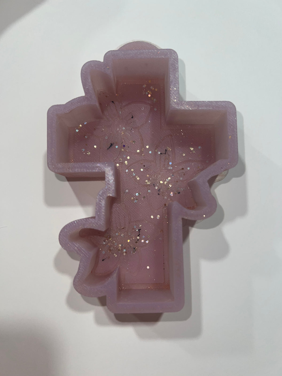 Strawberry Vanilla - Hawaiian Flower Cross (Custom Option Available)