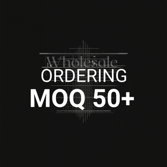 Wholesale Order MOQ 50
