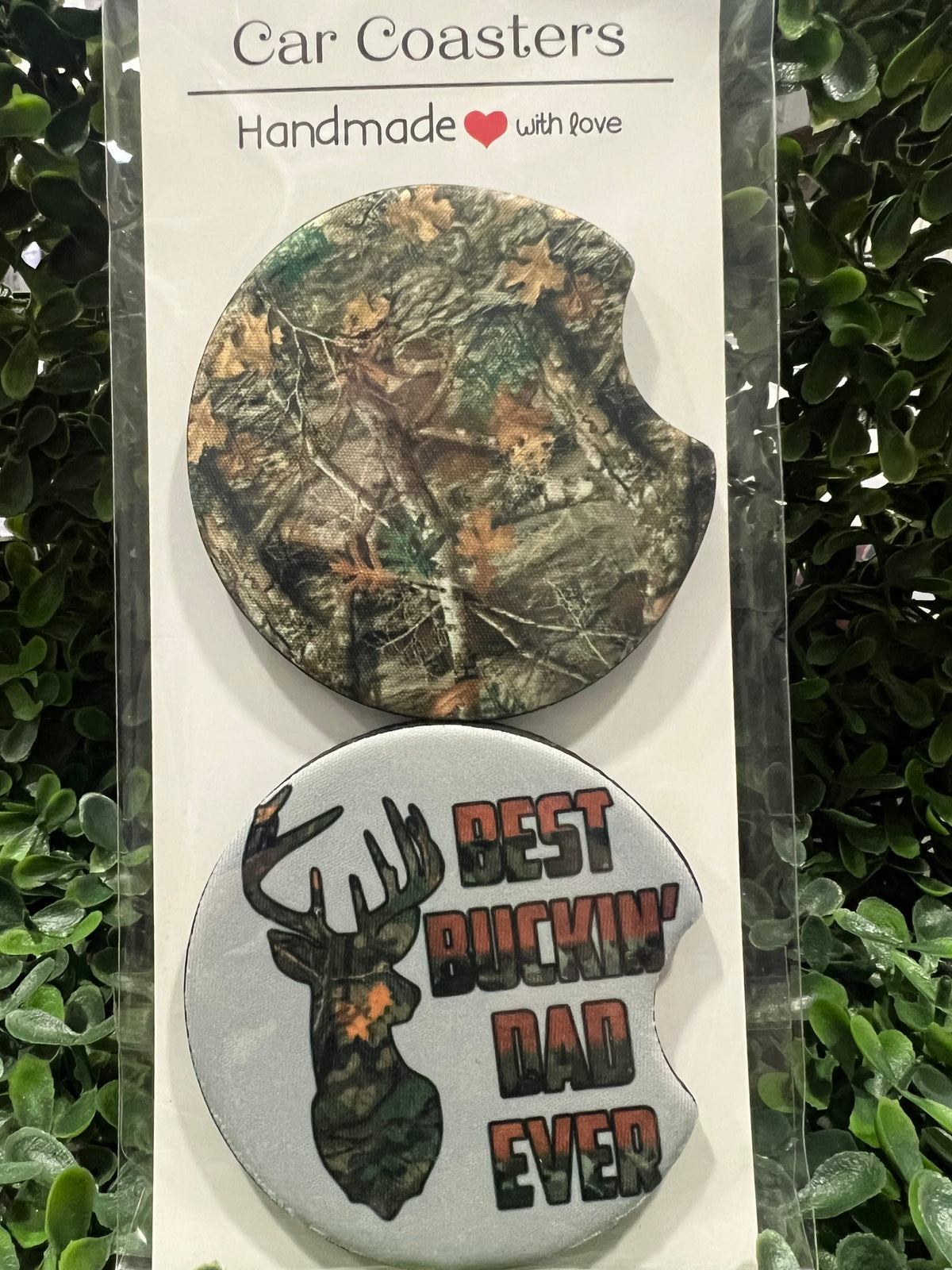 Car Coasters - Best Buckin’ Dad