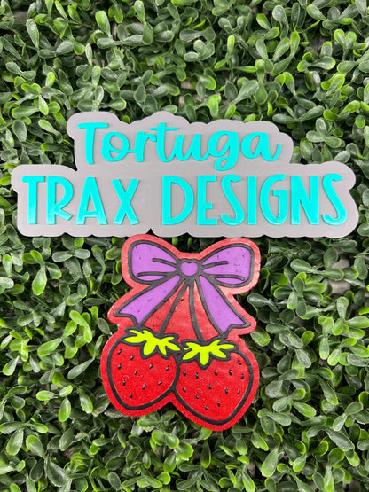 Bow w/ Strawberries (Custom Option Available)