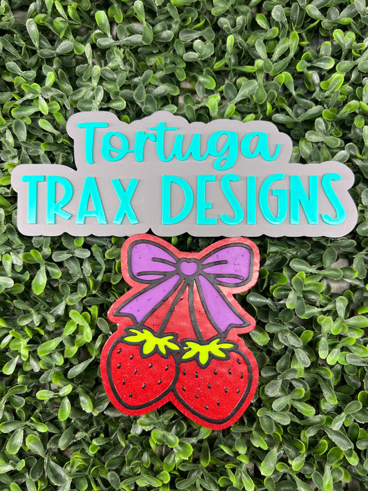Bow w/ Strawberries (Custom Option Available)