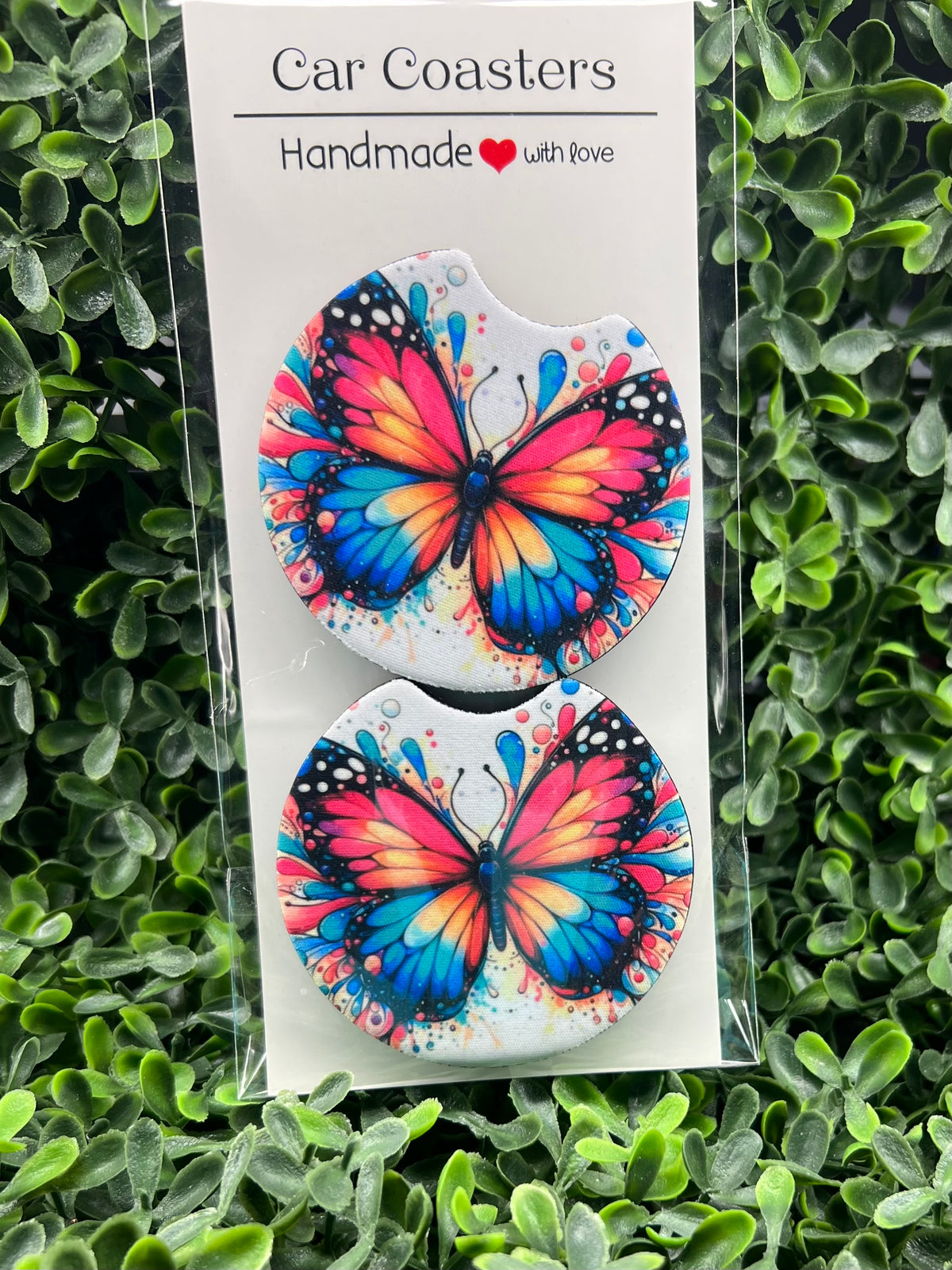 Car Coasters - Butterfly