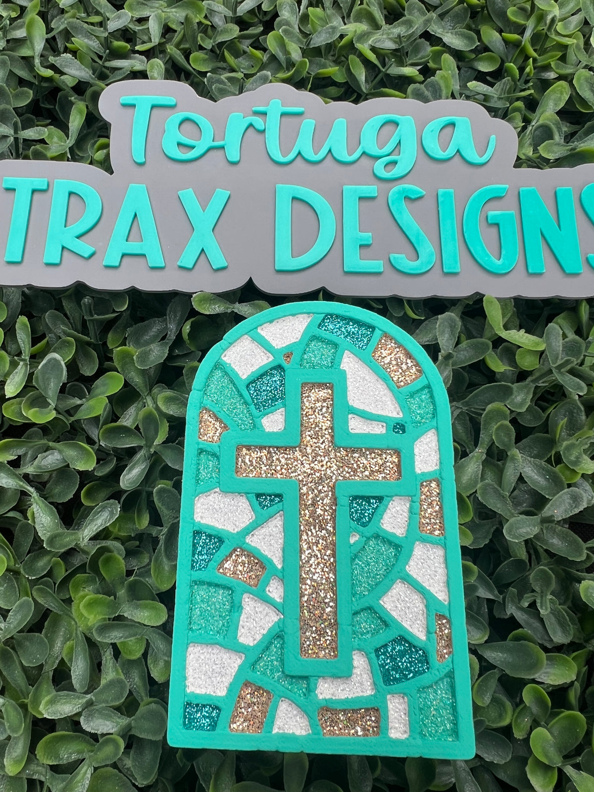 Cross Stained Glass Window (Custom Order Here)