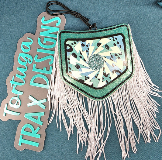 Mahogany Teakwood - Pocket w/ Cardstock (Fringe)