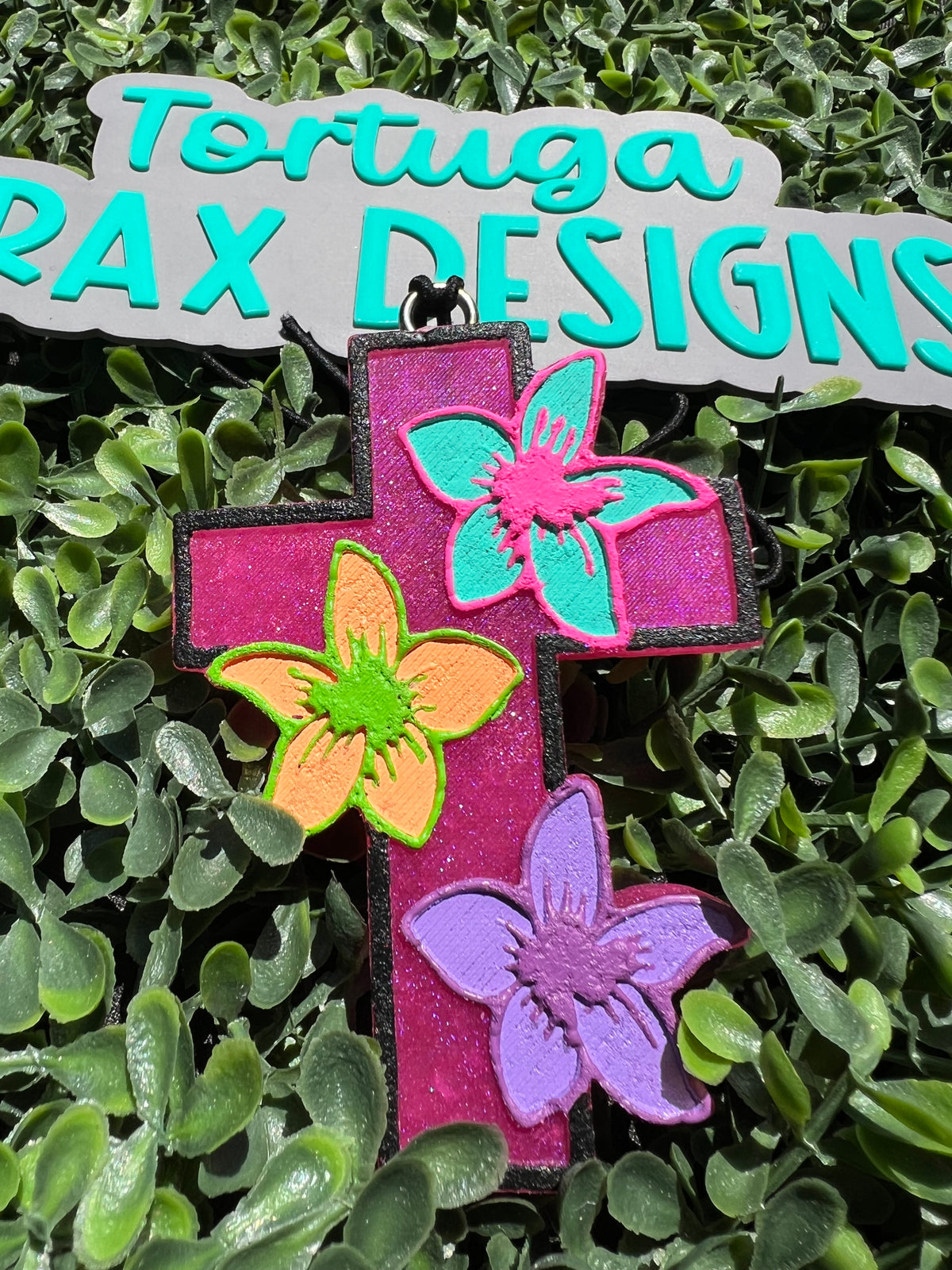 Sweet Grace - Hawaiian Flower Cross