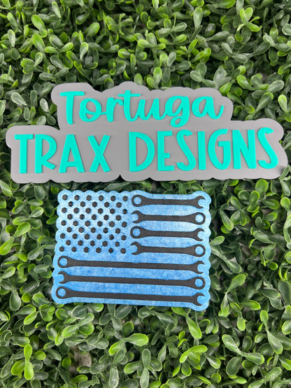 Barber Shop - Wrench Flag (Custom Option Available)