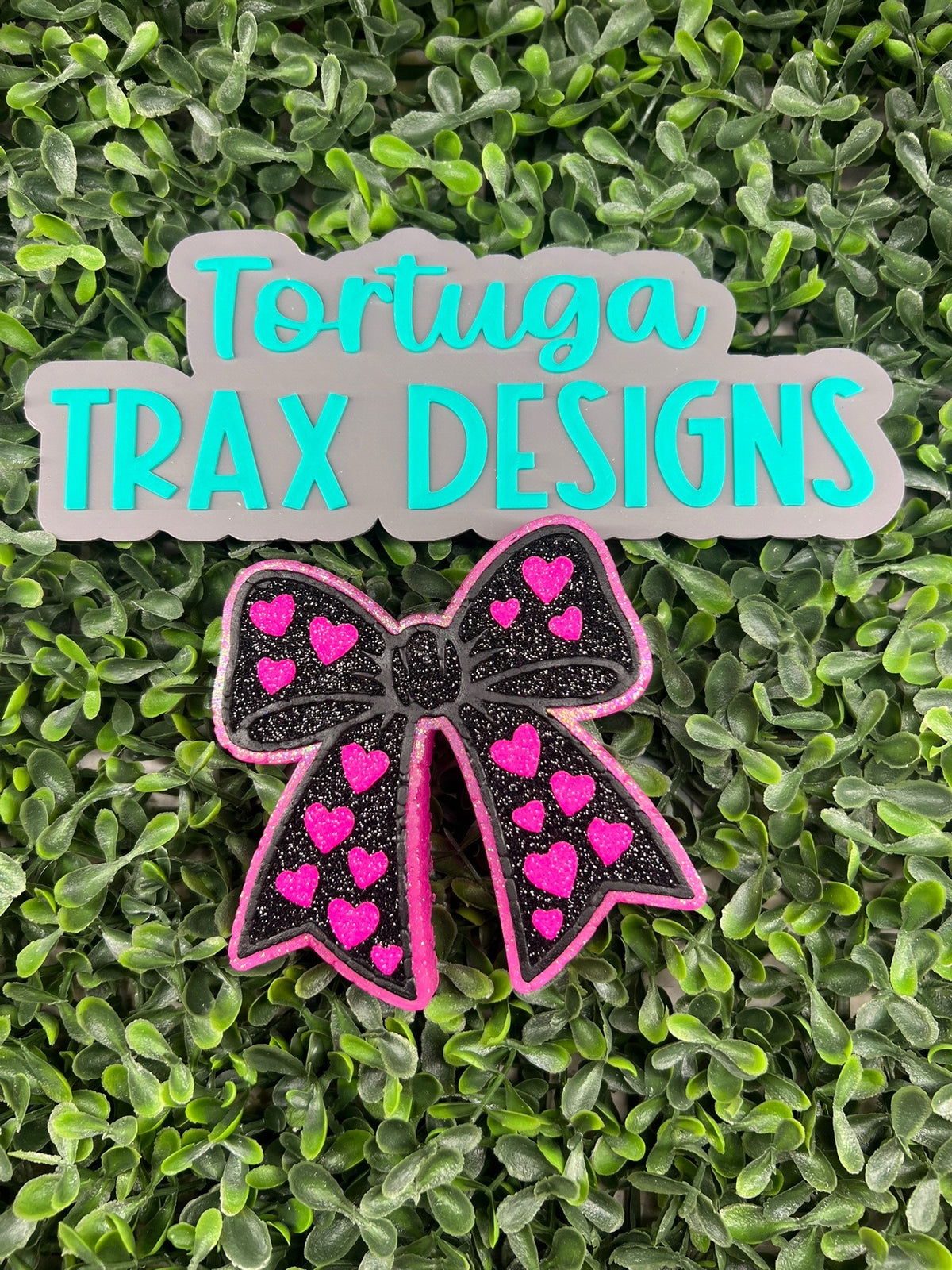 Hearts Bow (Custom Option Available)