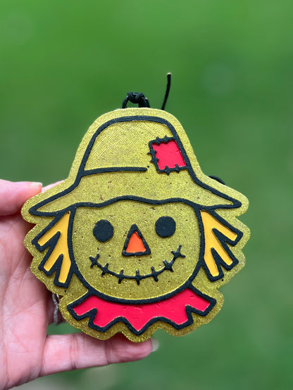 Pumpkin Pecan Waffle - Scarecrow Head