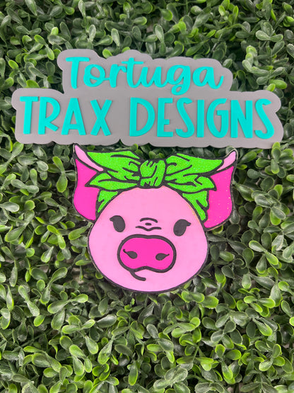 Diva - Piggy w/ Bow (Custom Option Available)