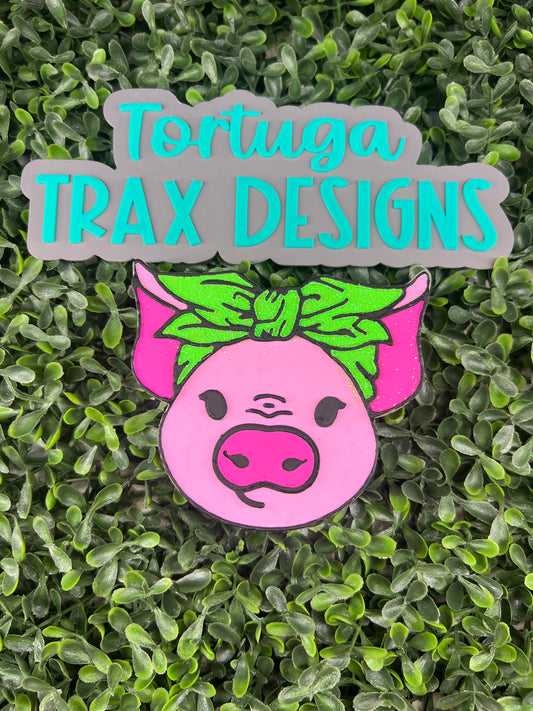 Diva - Piggy w/ Bow (Custom Option Available)